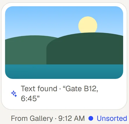 A saved screenshot, with the text tucck found in it